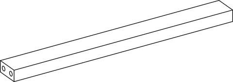 Madison Single Door Floor Cabinet - Part 05 - Cross Bar