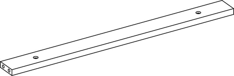 Madison Two-Door Wall Cabinet - Part 05 - Rear Cross Bar