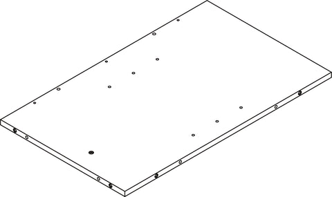 Somerset Corner Wall Cabinet - Part 05 - Left Side Board