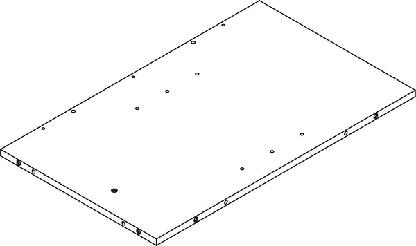 Somerset Corner Wall Cabinet - Part 05 - Left Side Board