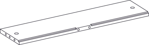 Woodbury Hall Tree with Bench - Part 05 - Lower Rear Board