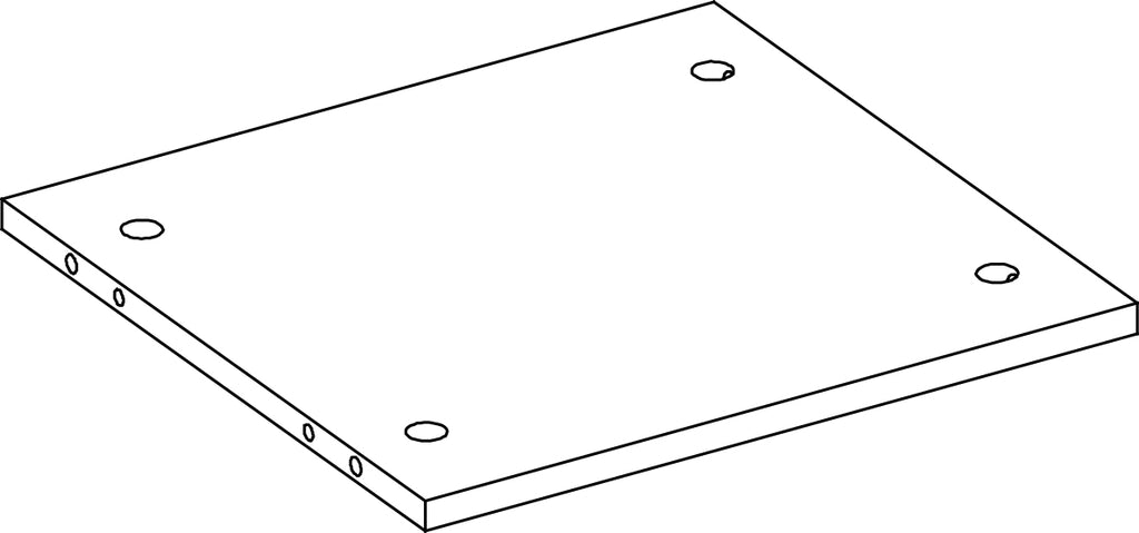 Madison Linen Tower with Open Shelves - Part 06 - Bottom Board