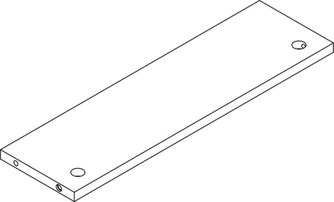 Kids Catch-All Wall Shelf with Hooks - Part 06 - Front Panel