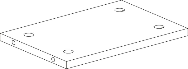 Book Nook Kids Wall Shelf with Cubbies and Bookrack - Part 06 - Divider Board