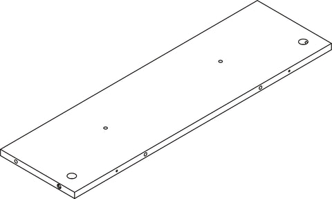 Kids Bookrack with Two Cubbies - Part 06 - Back Panel #4