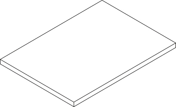 Ashland Slim Cabinet with Drawer - Part  06 - Adjustable Shelf