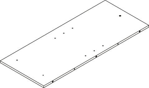 Somerset Single Door Corner Cabinet - Part 06 - Right Side Board