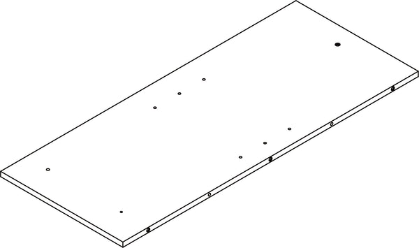 Somerset Single Door Corner Cabinet - Part 06 - Right Side Board