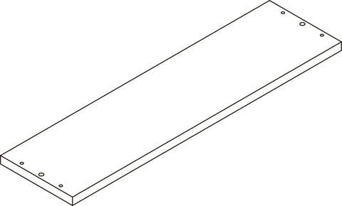 Somerset Wall Cabinet with Mirror - Part 07 - Bottom Board