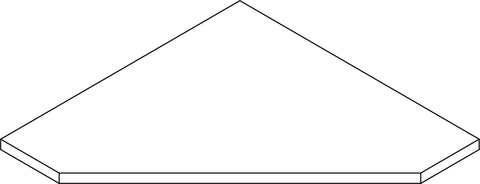 Somerset Corner Wall Cabinet - Part 07 - Adjustable Shelf