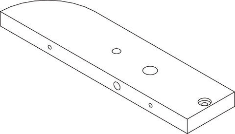 Corner Ladder Wall Shelf - Part 07 - Shelf #1 Right Rail Board