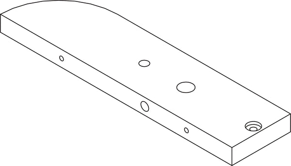 Corner Ladder Wall Shelf - Part 07 - Shelf #1 Right Rail Board