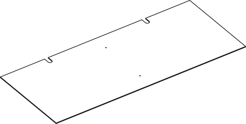 Kids Catch-All 35" Toy Organizer - Part 07 - Back Board