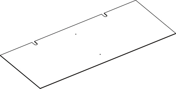 Kids Catch-All 35" Toy Organizer - Part 07 - Back Board