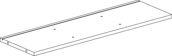 Book Nook Kids Wall Shelf with Cubbies and Bookrack - Part 07 - Bottom Board