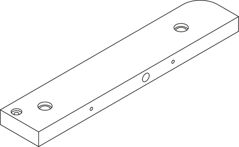 5-Tier Corner Ladder Shelf - Part 07 - Shelf #2 Left Rail Board