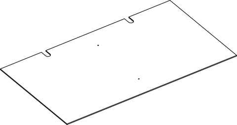 Kids Catch-All 27" Toy Organizer - Part 07 - Back Board