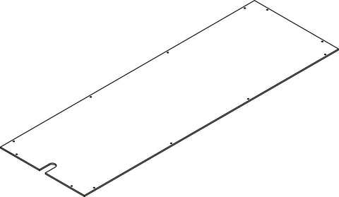 Ashland Slim Single Door Cabinet - Part  07 - Back Board