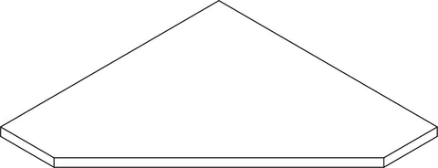 Somerset Single Door Corner Cabinet - Part 07 - Adjustable Shelf