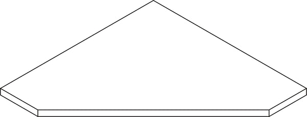 Somerset Single Door Corner Cabinet - Part 07 - Adjustable Shelf