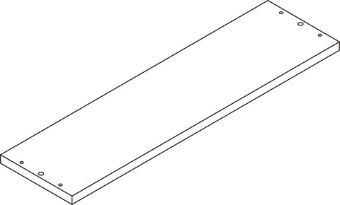 Ashland Wall Cabinet with Mirror - Part 07 - Bottom Board