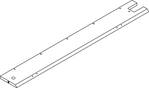 Somerset Tall Two-Door Corner Cabinet - Part 08 - Lower Left Side Panel