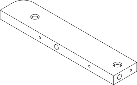 5-Tier Corner Ladder Shelf - Part 08 - Shelf #2 Right Rail Board