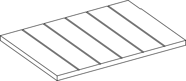 Madison Two-Door Wall Cabinet - Part 08 - Left Door