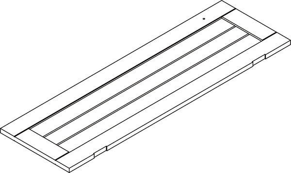 Ashland Slim Single Door Cabinet - Part  08 - Door