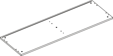 Kids Catch-All Multi-Cubby 35" Toy Organizer - Part 08 - Bottom Board