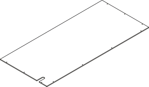 Ellsworth Two-Door Floor Cabinet - Part 08 - Left Back Panel