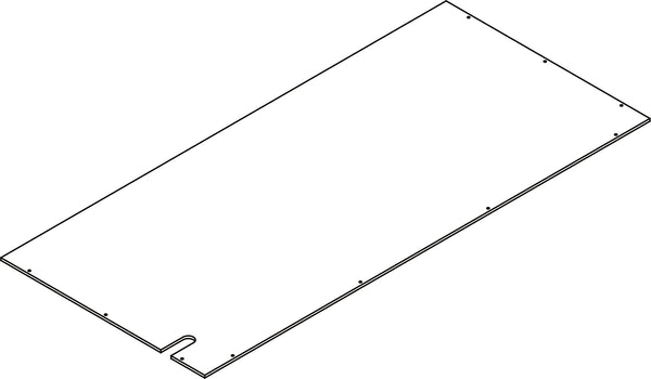 Ellsworth Two-Door Floor Cabinet - Part 08 - Left Back Panel