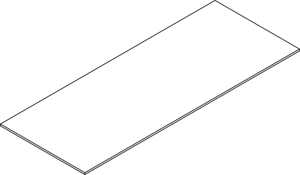 Kids Catch-All Wall Shelf with Hooks - Part 08 - Upper Back Board