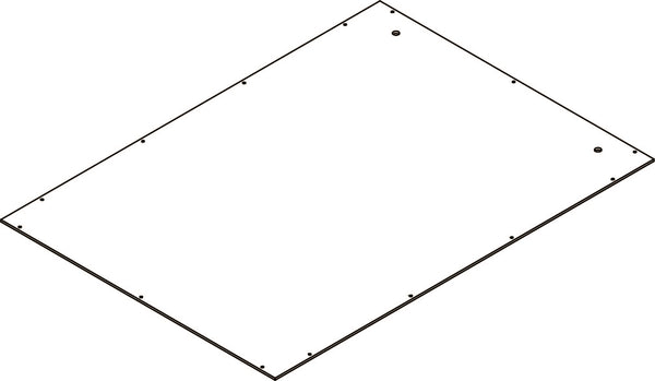 Somerset Wall Cabinet with Mirror - Part 08 - Back Board