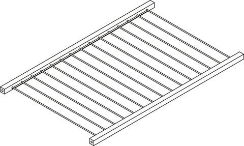 Afton 3-Tier Shoe Rack with Storage Bins - Part 08 - Metal Shelf