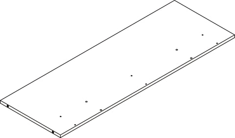 Kids Bookrack with Three Cubbies - Part 08 - Middle Board