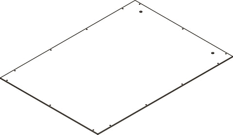 Ashland Wall Cabinet with Mirror - Part 08 - Back Board