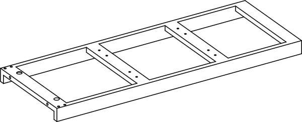 Madison Linen Tower with Open Shelves - Part 09 - Upper Left Side Frame