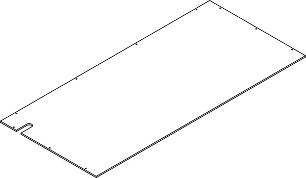 Ellsworth Two-Door Floor Cabinet - Part 09 - Right Back Panel