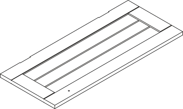 Ashland Slim Cabinet with Drawer - Part  09 - Door