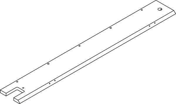 Somerset Tall Two-Door Corner Cabinet - Part 09 - Lower Right Side Panel