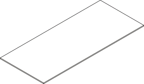Kids Catch-All Wall Shelf with Hooks - Part 09 - Lower Back Board