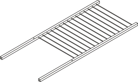 Afton 3-Tier Shoe Rack with Storage Bins - Part 09 - Bottom Metal Shelf