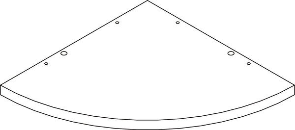 5-Tier Corner Ladder Shelf - Part 09 - Shelf #3