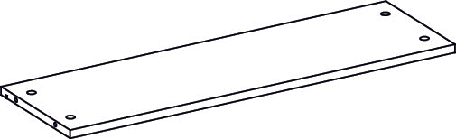 Woodbury Wall Shelf with Cubbies and Hooks - Part 02 - Bottom Board