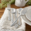 46-Piece Personalized Flatware - Rose Pattern