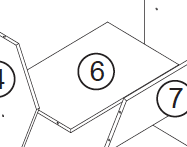 Kids Toy Organizer with Cubbies & Veggie Bins - Part 06 - Large Shelf