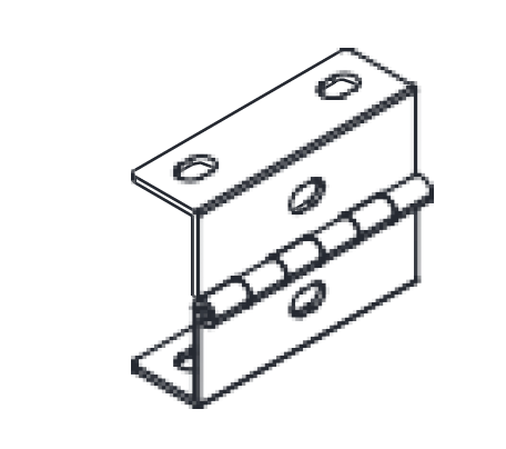 Somerset Two-Door Wall Cabinet - Part E - Hinge