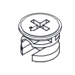 Kids Horizontal Bookcase - Part C - Cam Lock