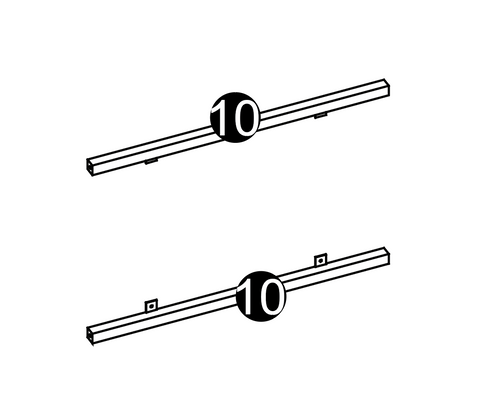 Afton Metal Frame Hall Tree - Part 10 - Metal Cross Bar